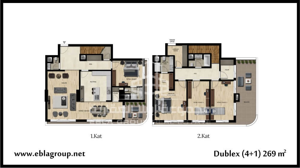 city center apartment in bursa - ebla group 3