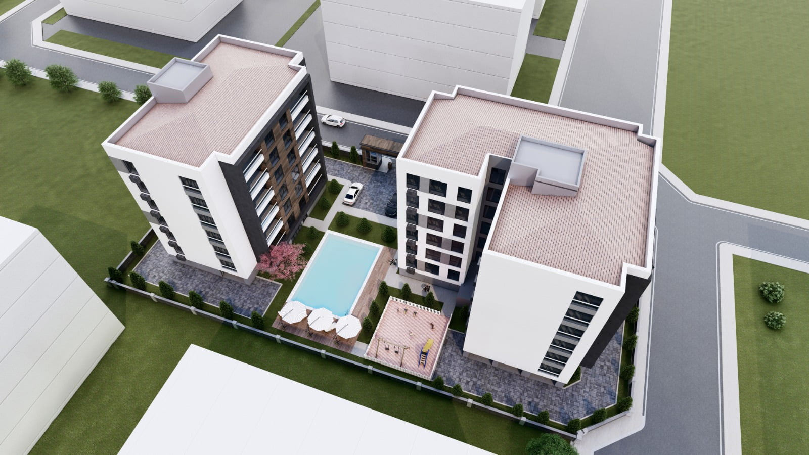 شقق للبيع في منطقة نيلوفر في بورصة