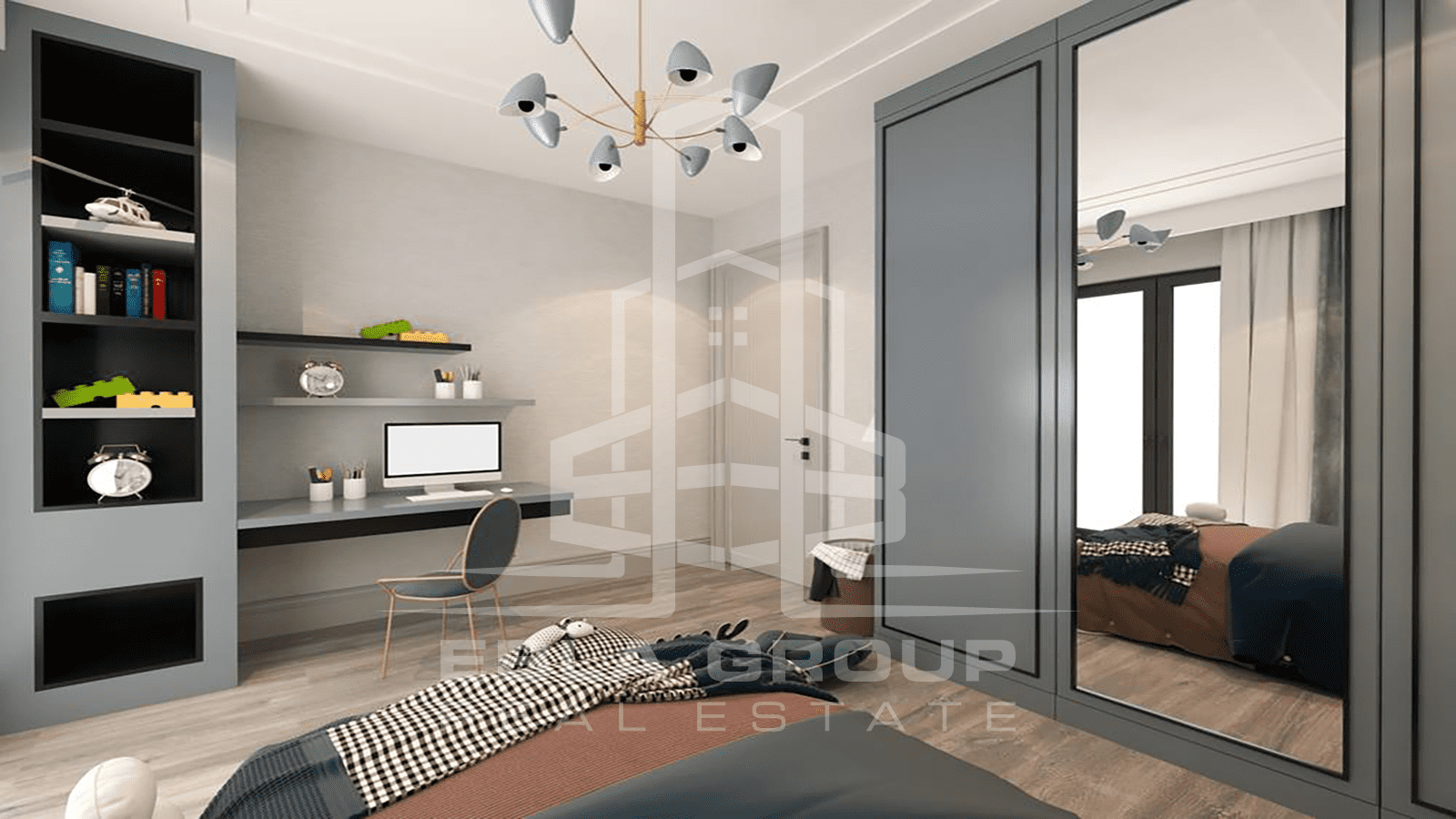 شقق 4 غرف وصالة بمساحة واسعة للبيع في بورصة