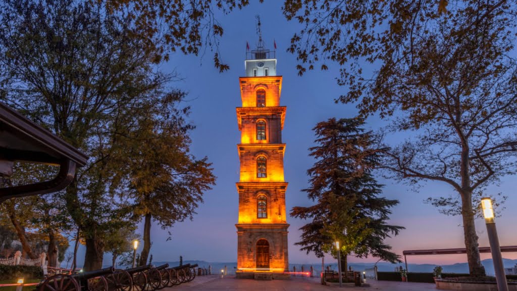 برج ساعت در بورسا