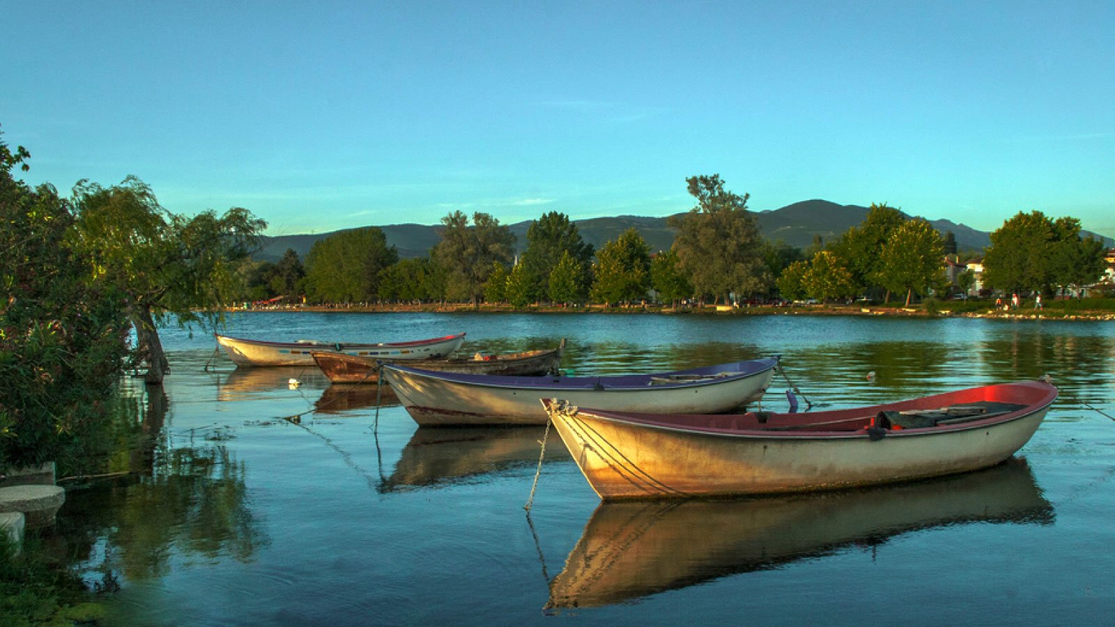 الأنشطة الترفيهية في بحيرة ازنيك في بورصة