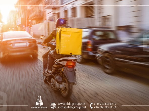 خدمات توصيل عبر الانترنت في تركيا