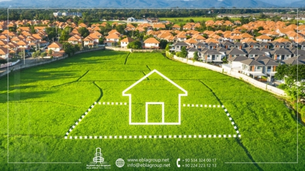 البناء على أرض زراعية في تركيا