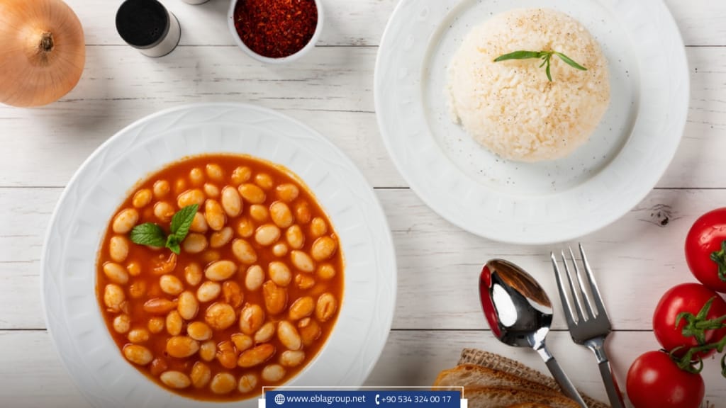 الفاصولياء والأرز