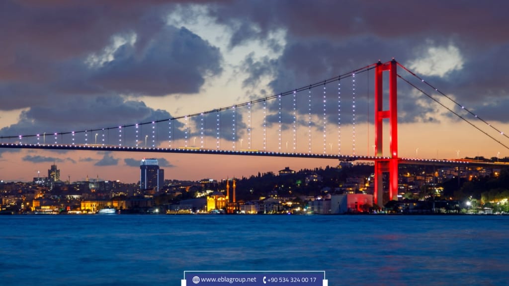 جسر البوسفور في اسطنبول