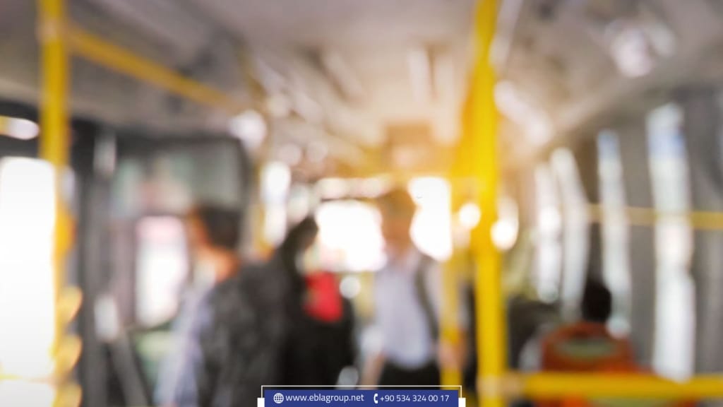 النقل بالباص في مدينة تركيا