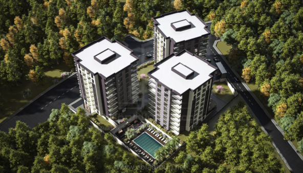 شقق بورصة للبيع في منطقة نيلوفر