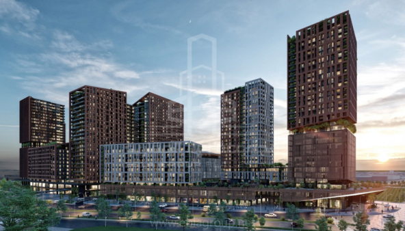 شقق للبيع بالتقسيط مشروع بابيلون 2 في نيلوفر بورصة