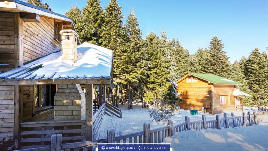 أكواخ بورصة الخشبية