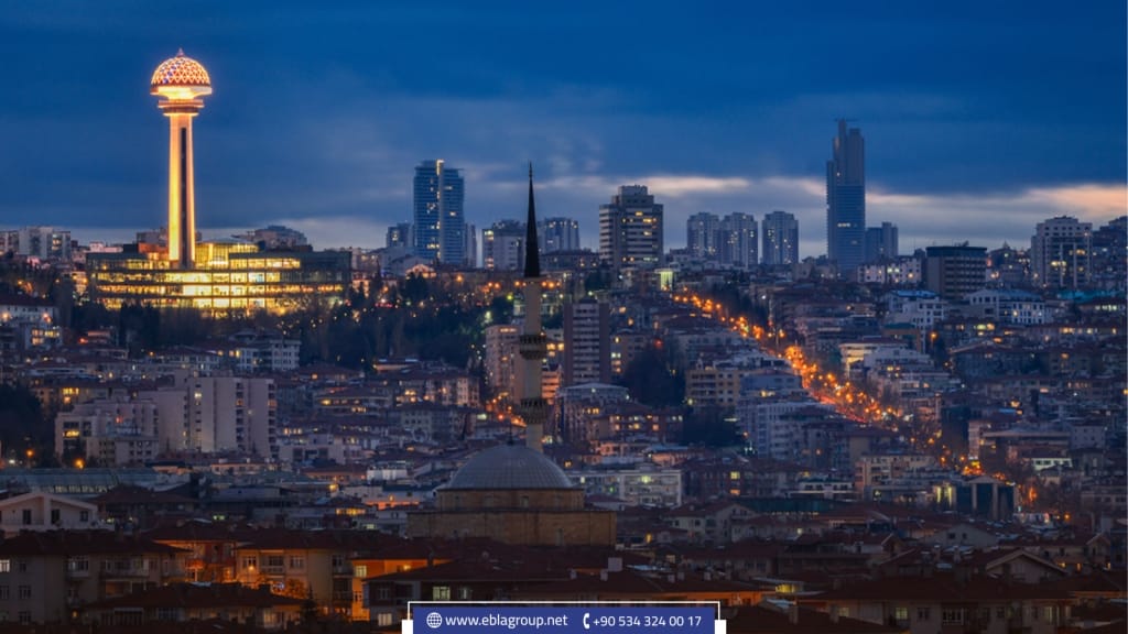 مدينة أنقرة في تركيا
