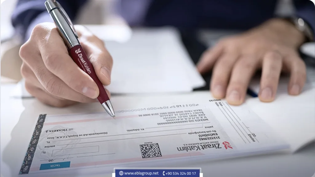 Blocked cheque in Turkey