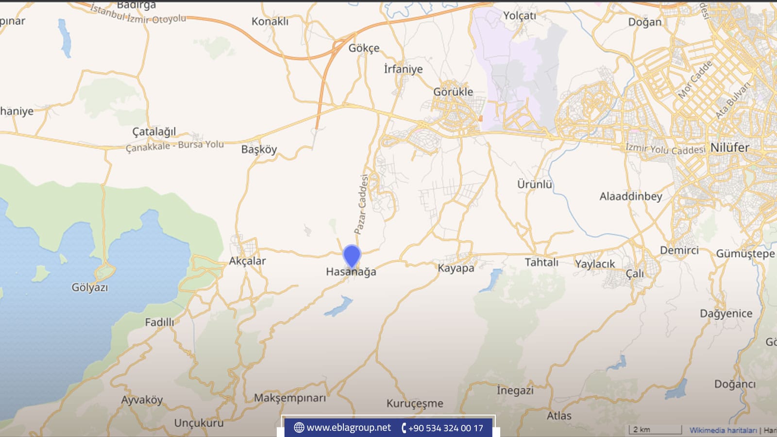 حي حسن آغا في بورصة جاذبية ساحرة