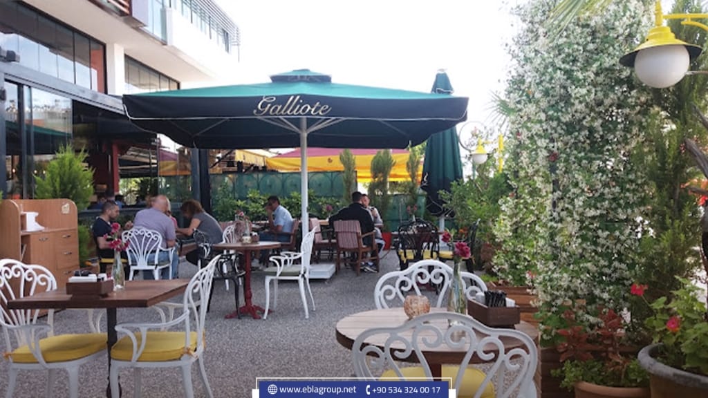 Galliote Café in Antalya, Turkey
