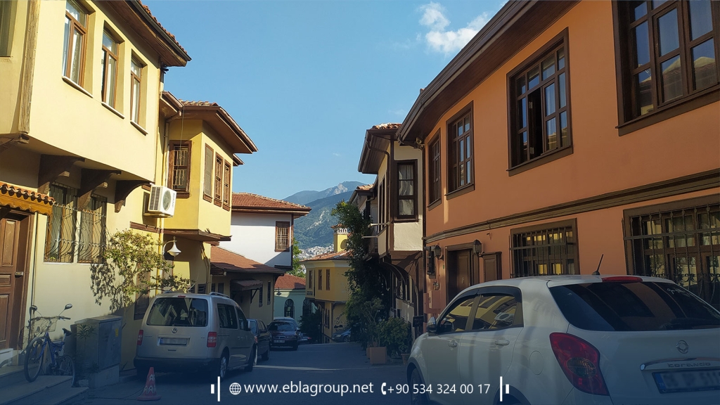 Residential areas near the covered bazaar