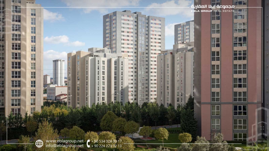 Real estate in Istanbul city, Turkey