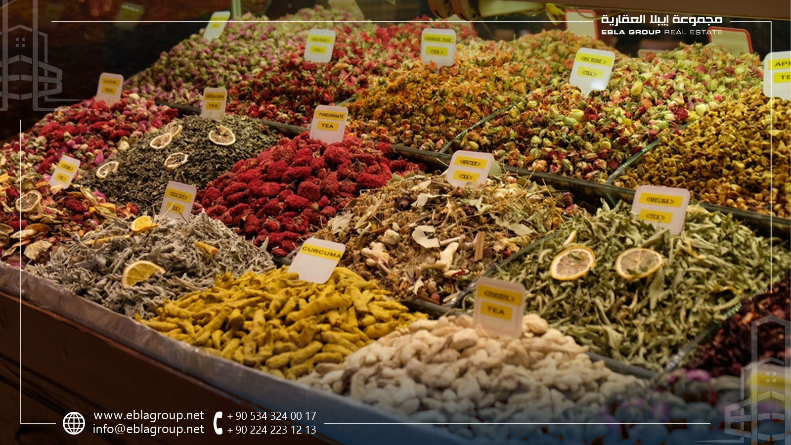 محلات العطارة في تركيا