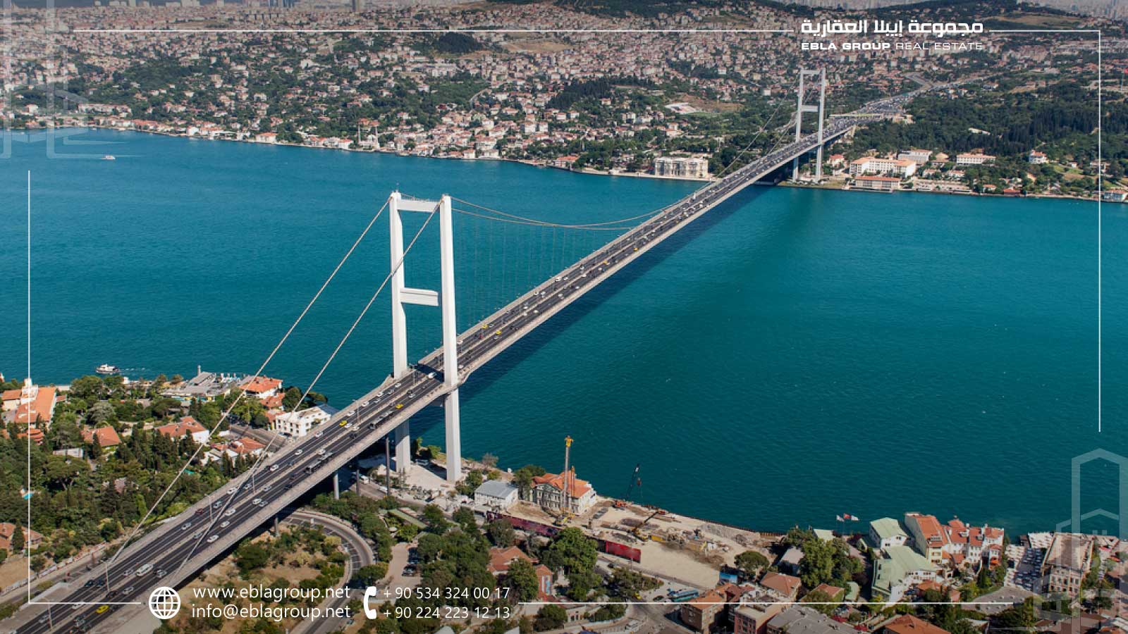 Apartments for sale in Istanbul on the Bosphorus