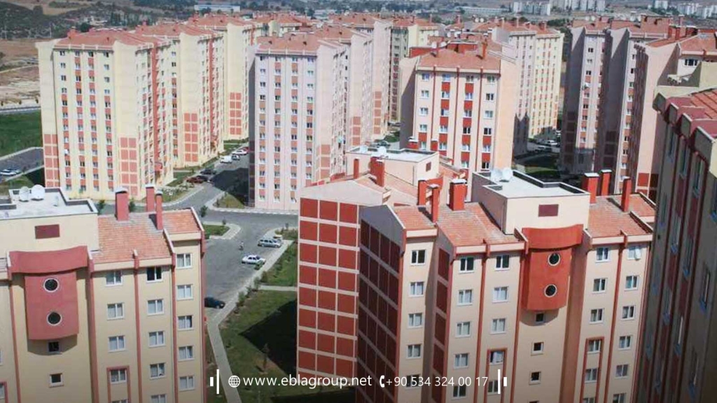 Residential complexes in Hasanaga Bursa