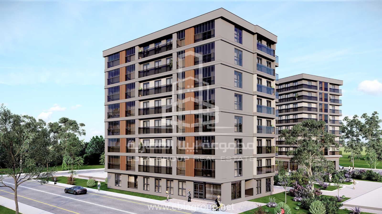 شقق قيد الإنشاء في بورصة تركيا