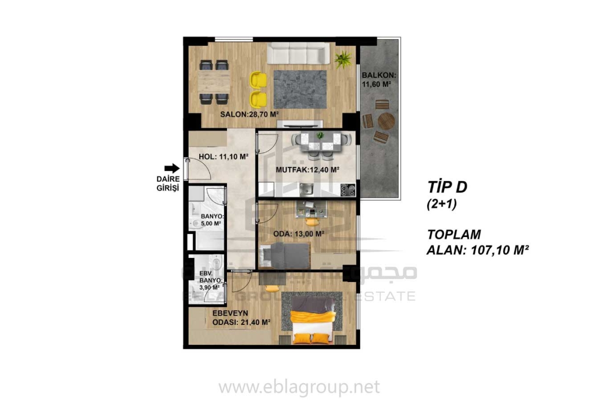 شقق قيد الإنشاء للبيع في بورصة