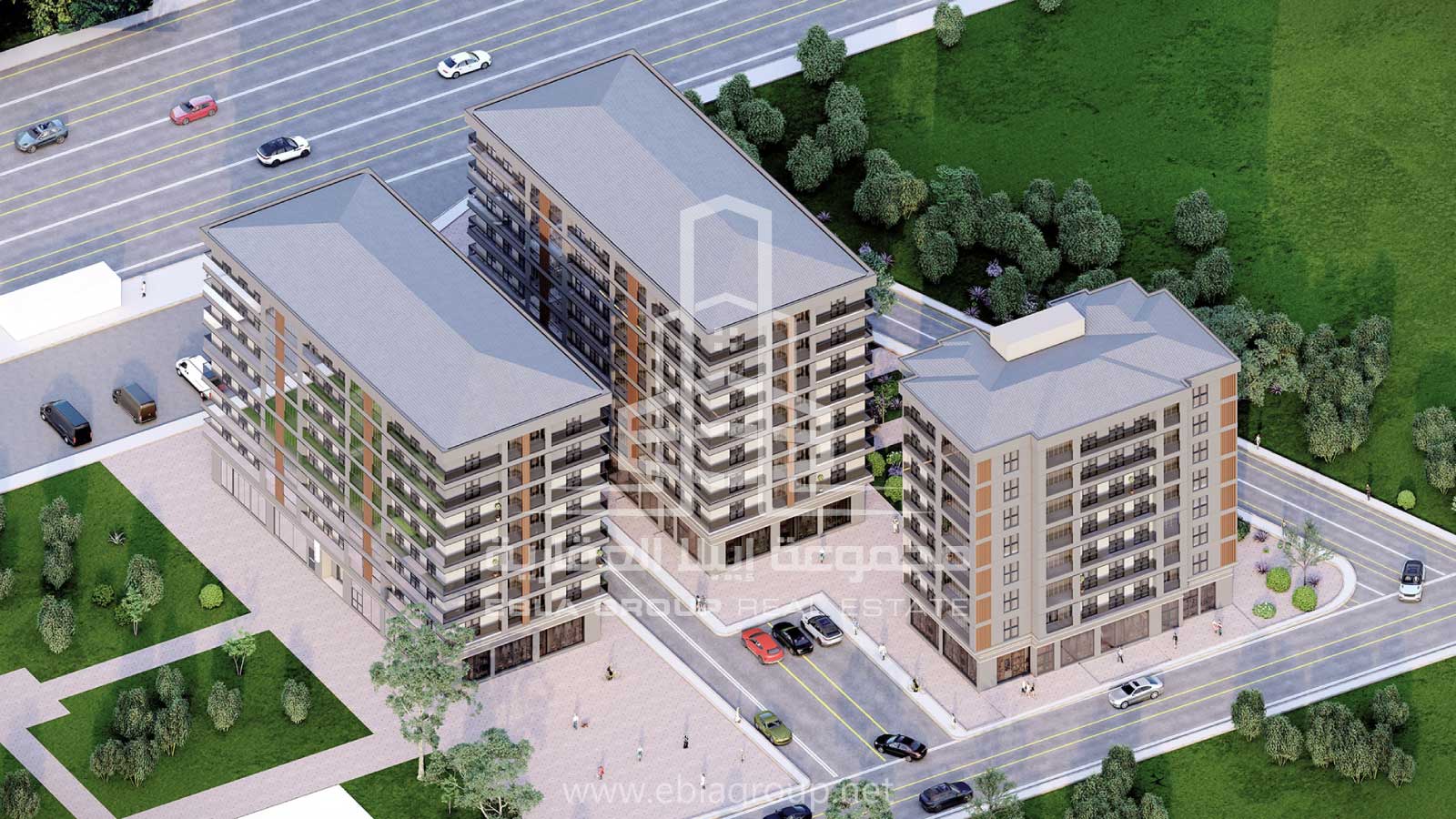 شقق قيد الإنشاء في بورصة تركيا