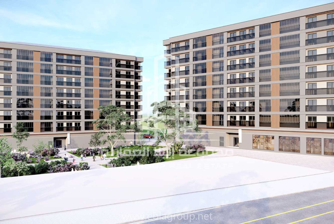 شقق قيد الإنشاء في بورصة تركيا