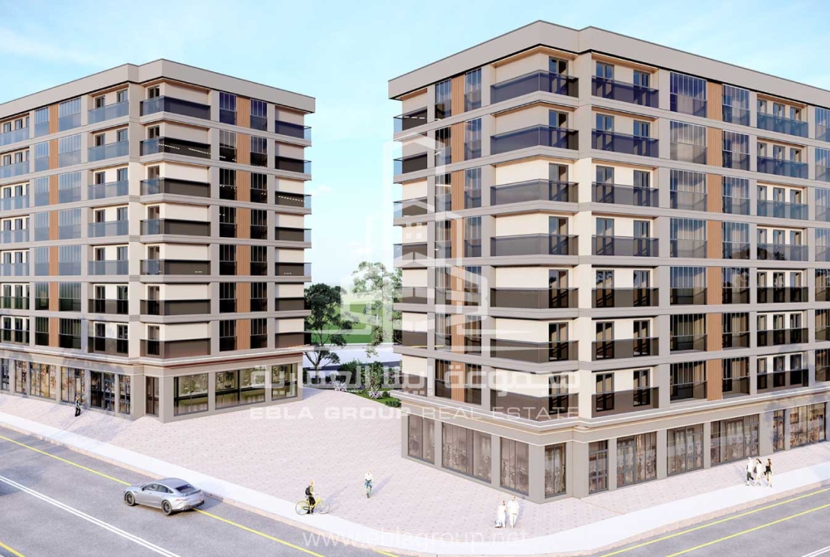 شقق قيد الإنشاء في بورصة تركيا