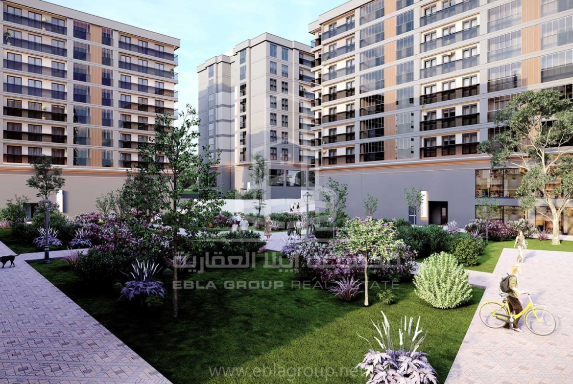 شقق قيد الإنشاء في بورصة تركيا