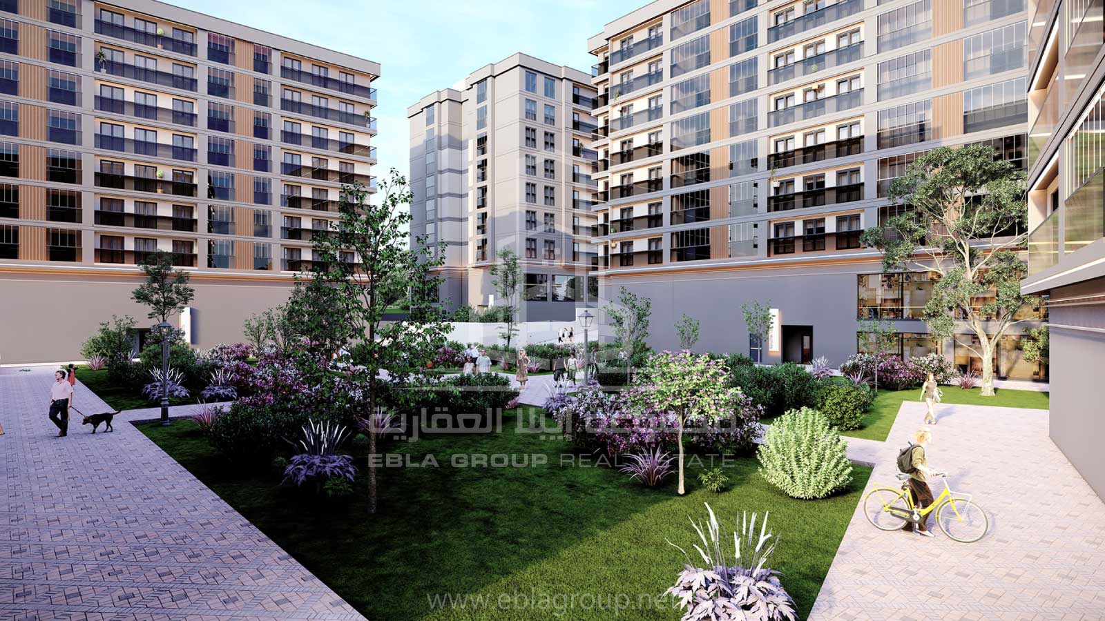 شقق قيد الإنشاء في بورصة تركيا