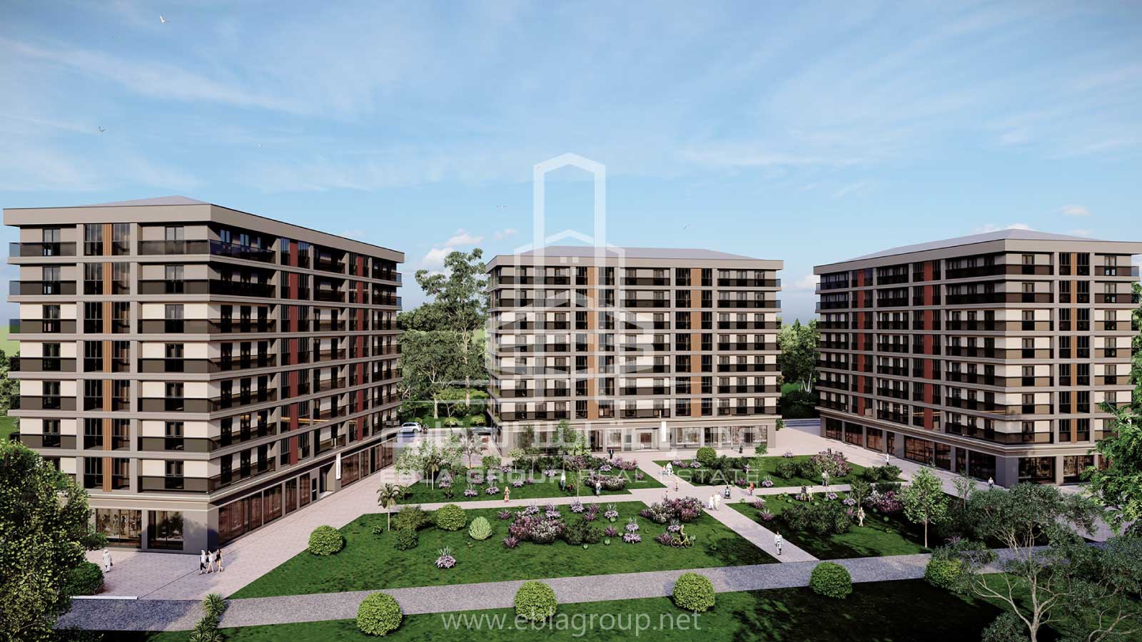 شقق قيد الإنشاء في بورصة تركيا