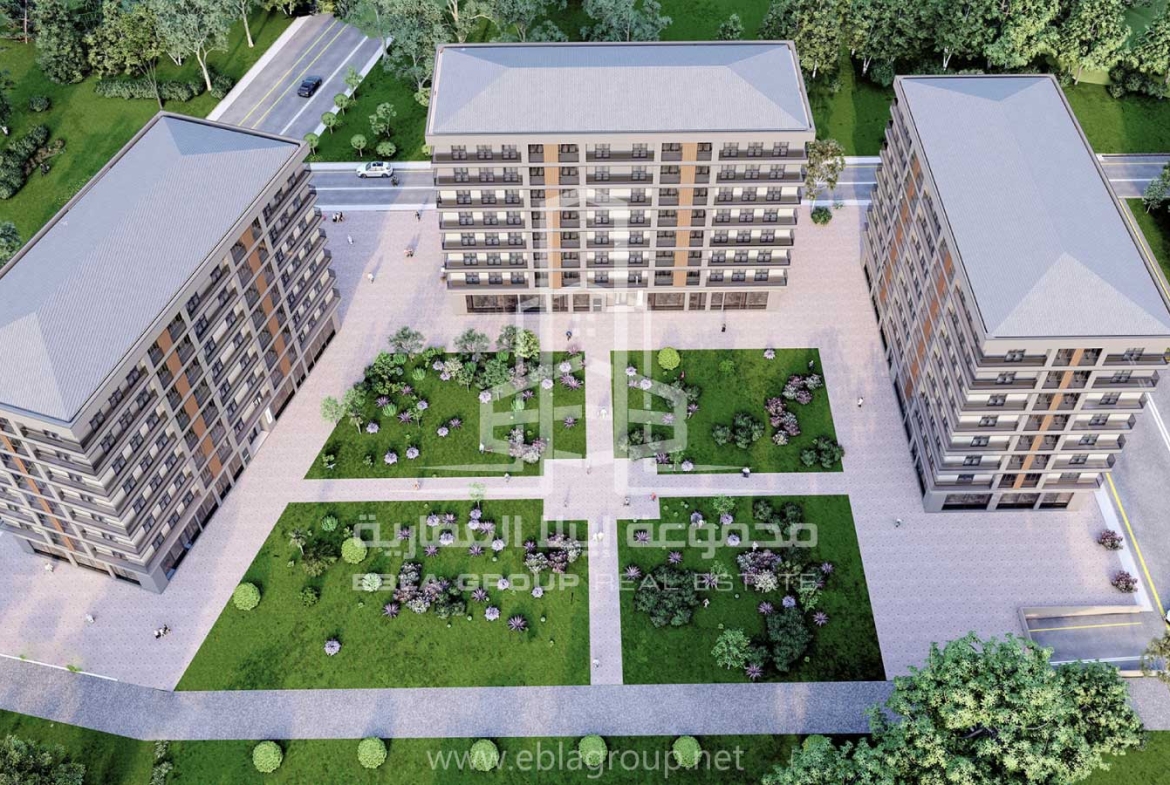 شقق قيد الإنشاء في بورصة تركيا