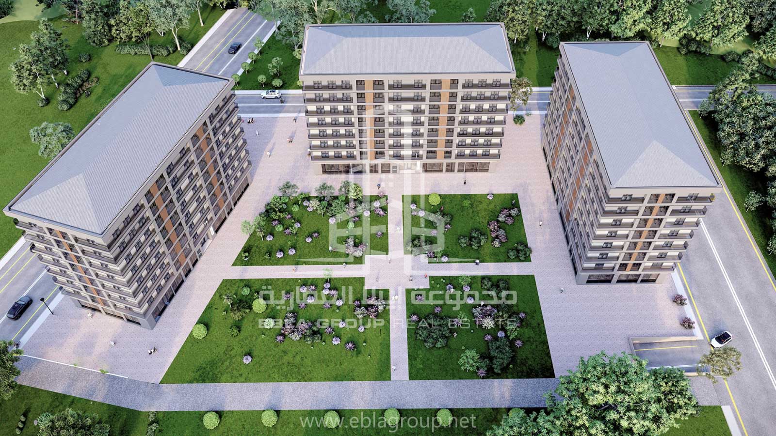 شقق قيد الإنشاء في بورصة تركيا