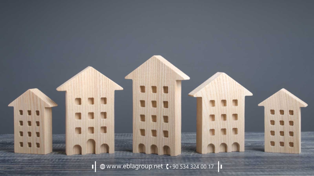 Houses for sale in a residential complex in Bursa