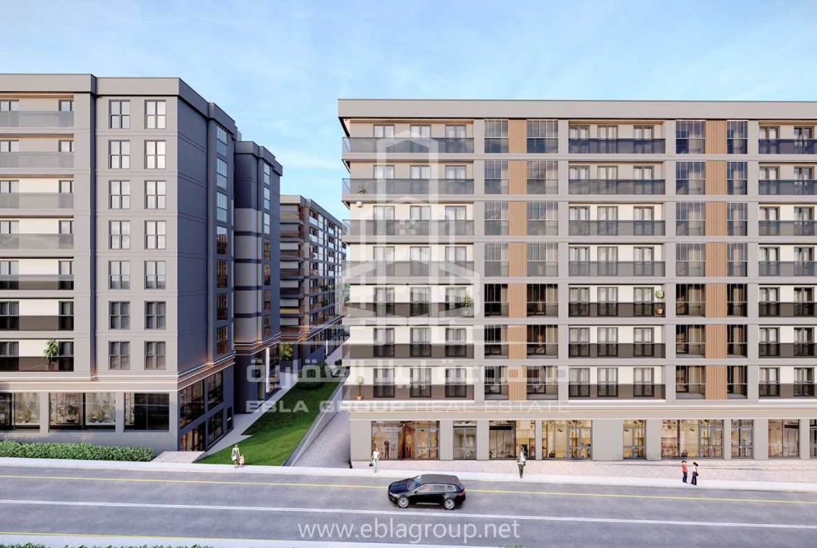 شقق قيد الإنشاء في بورصة تركيا