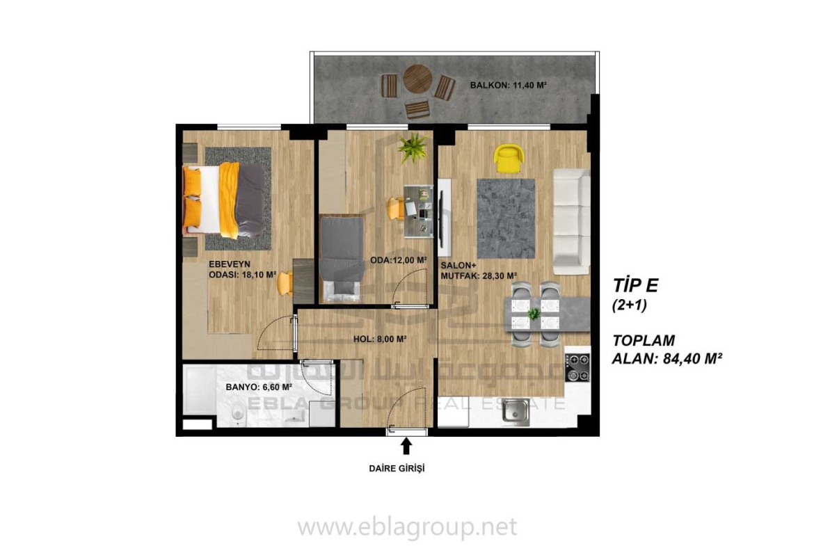 شقق قيد الإنشاء للبيع في بورصة