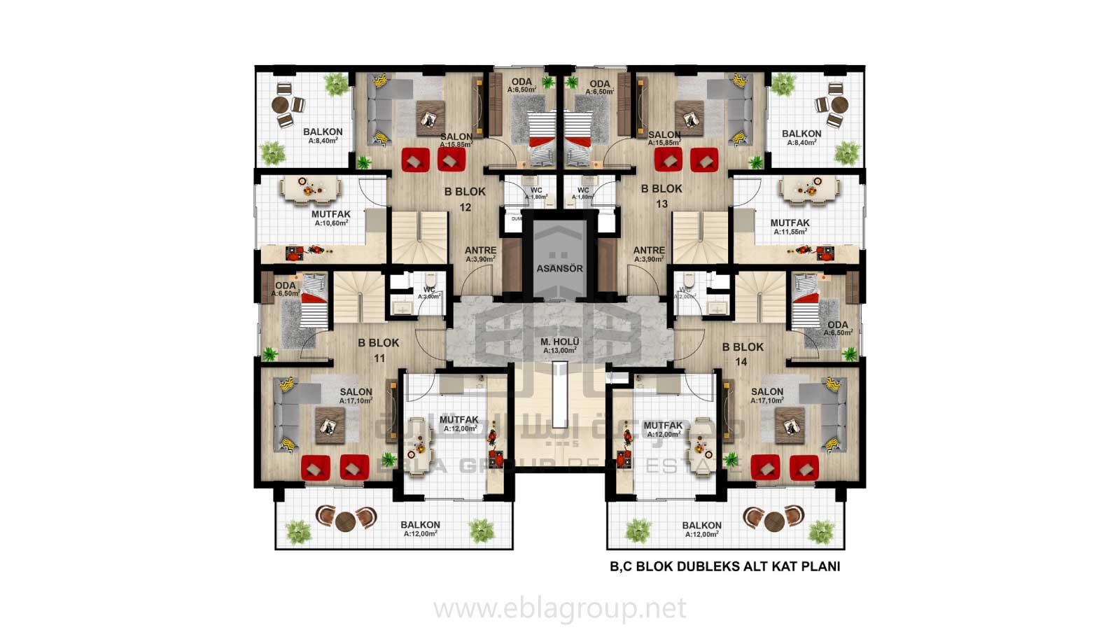 شقق للبيع في ميلات بورصة