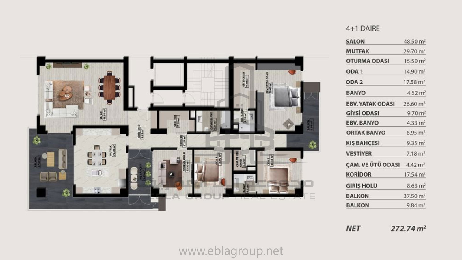 شقق للبيع في حي 23 نيسان نيلوفر بورصة